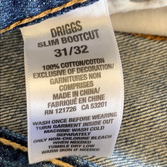 Aeropostale 31/32 blue jeans. Slim bootcut - Picture 5 of 8